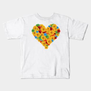 I Love Daisies Kids T-Shirt